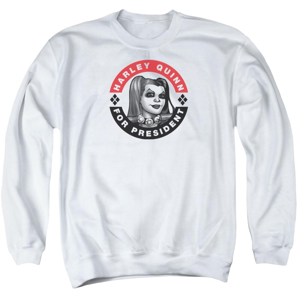 Batman Harley President Circle - Men's Crewneck Sweatshirt