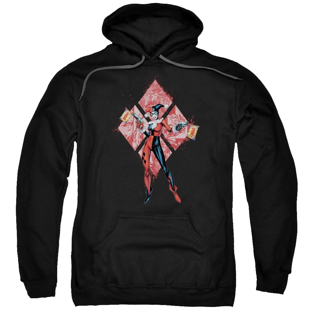 Batman Harley Quinn (diamonds) - Pullover Hoodie