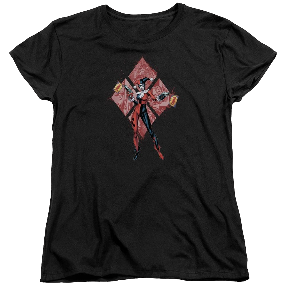 Batman Harley Quinn (diamonds) - Women's T-Shirt