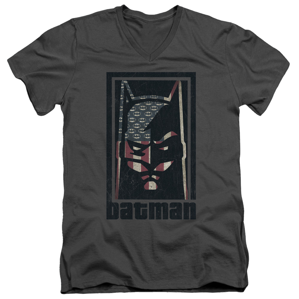 Batman American Batman - Men's V-Neck T-Shirt