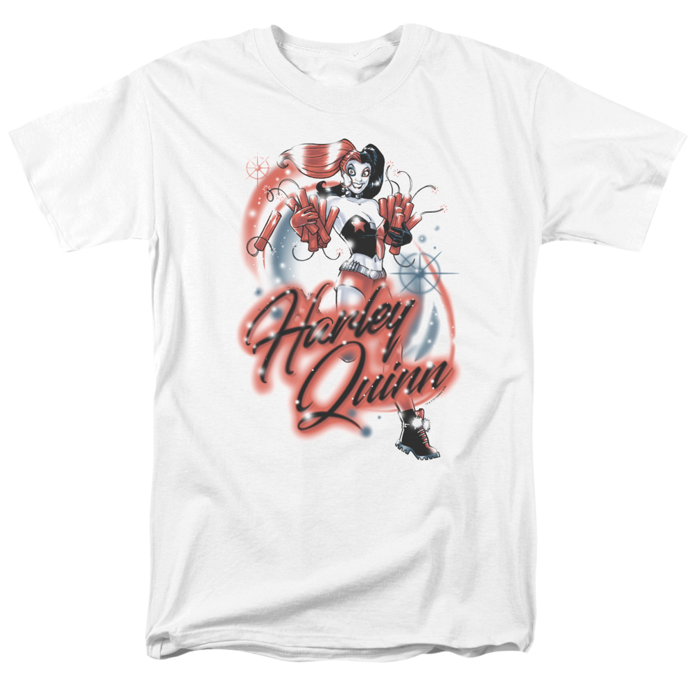 Batman Harley Airbrush - Men's Regular Fit T-Shirt