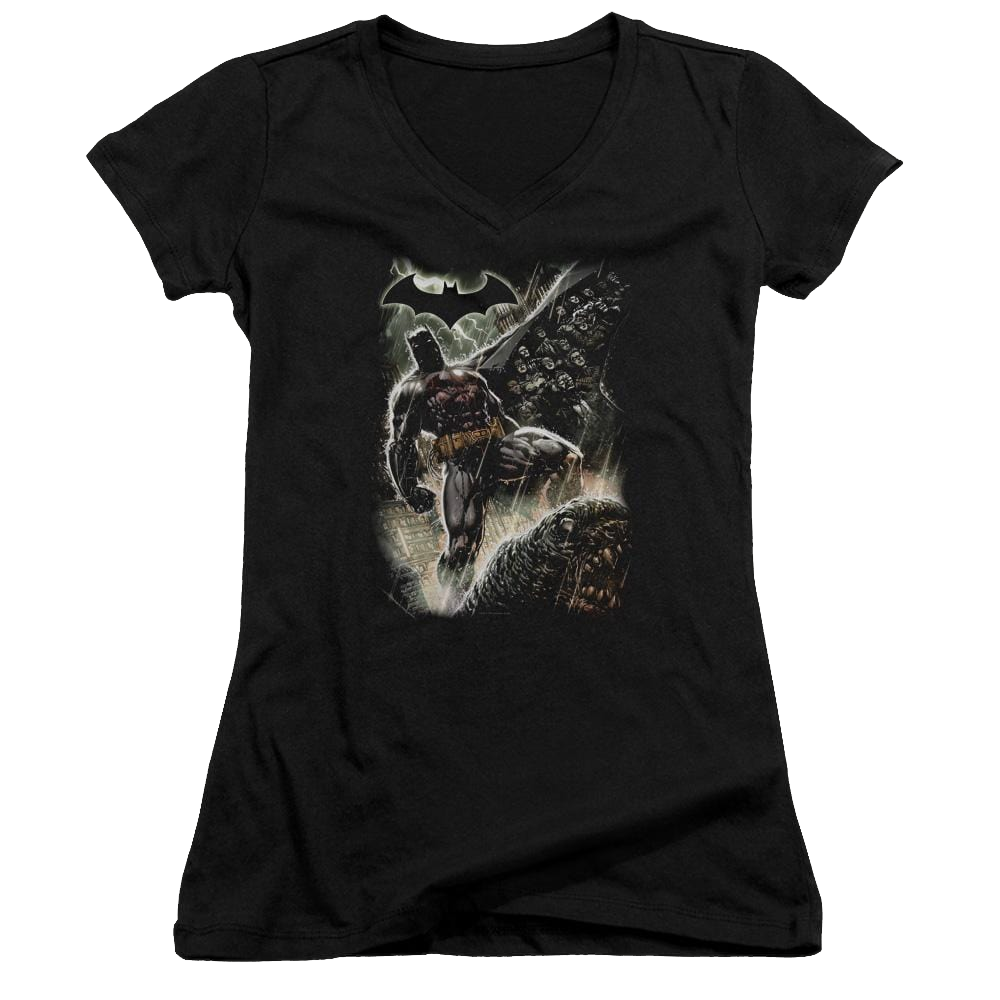 Batman Family - Juniors V-Neck T-Shirt