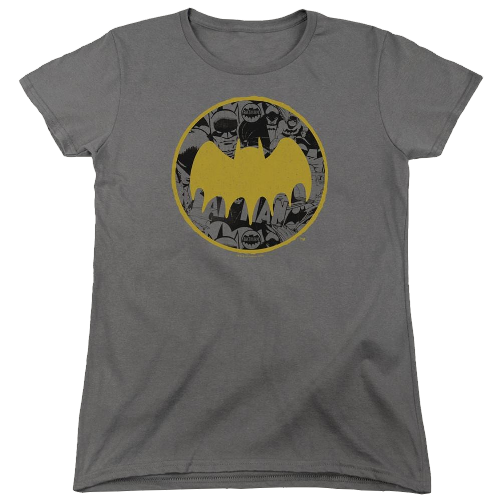 Batman Vintage Symbol Collage - Women's T-Shirt