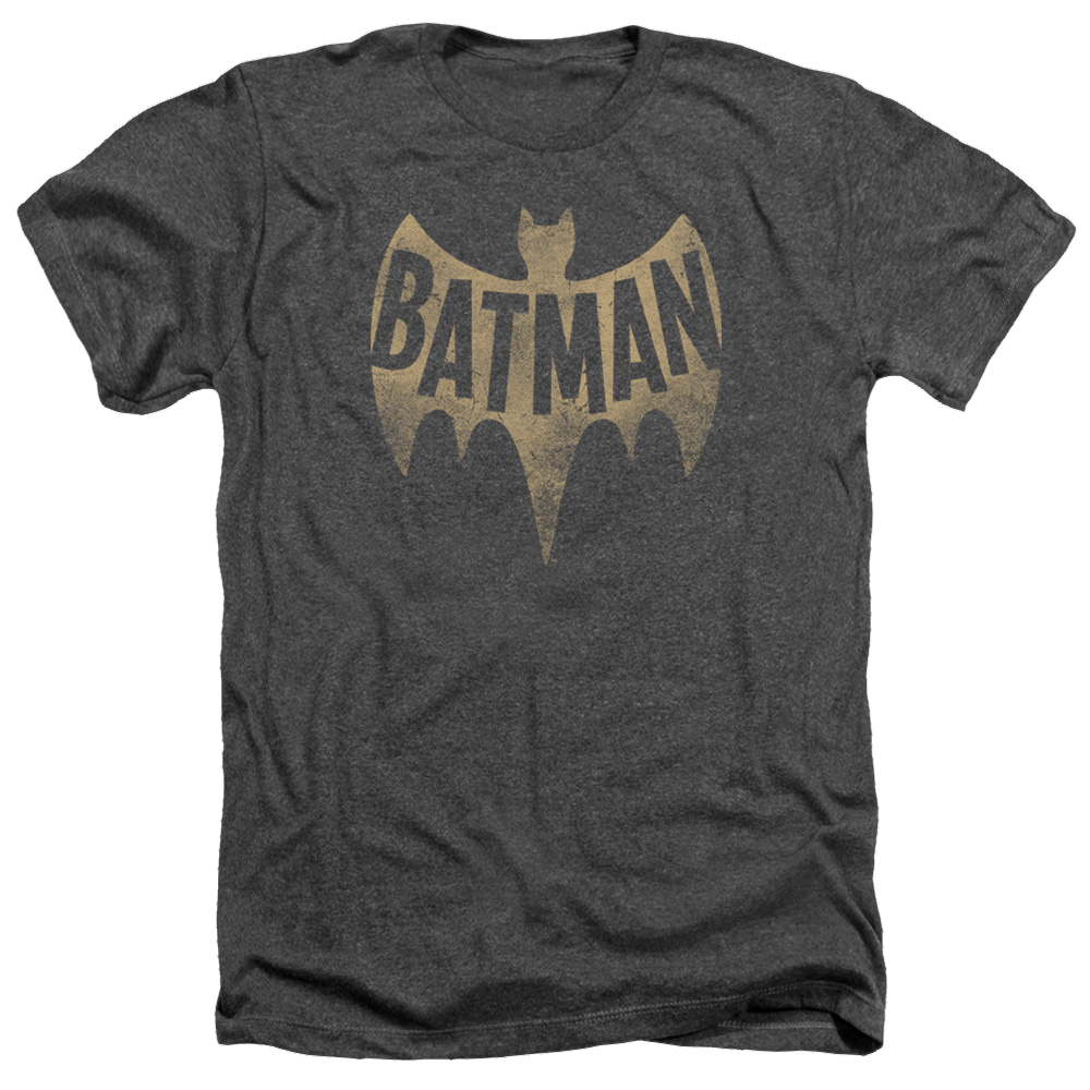Batman - Classic TV Series Vintage Logo - Men's Heather T-Shirt