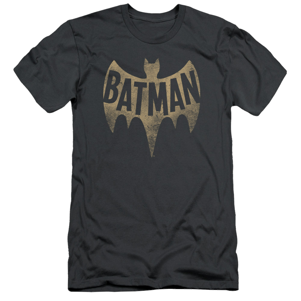 Batman - Classic TV Series Vintage Logo - Men's Slim Fit T-Shirt