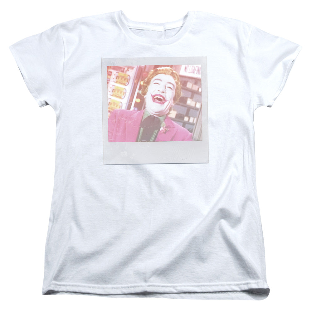 Batman Classic Tv Captured Womens T Shirt White