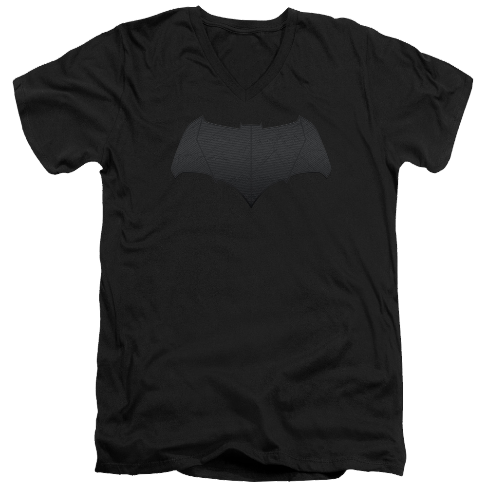 Batman v Superman Batman Logo - Men's V-Neck T-Shirt Style002