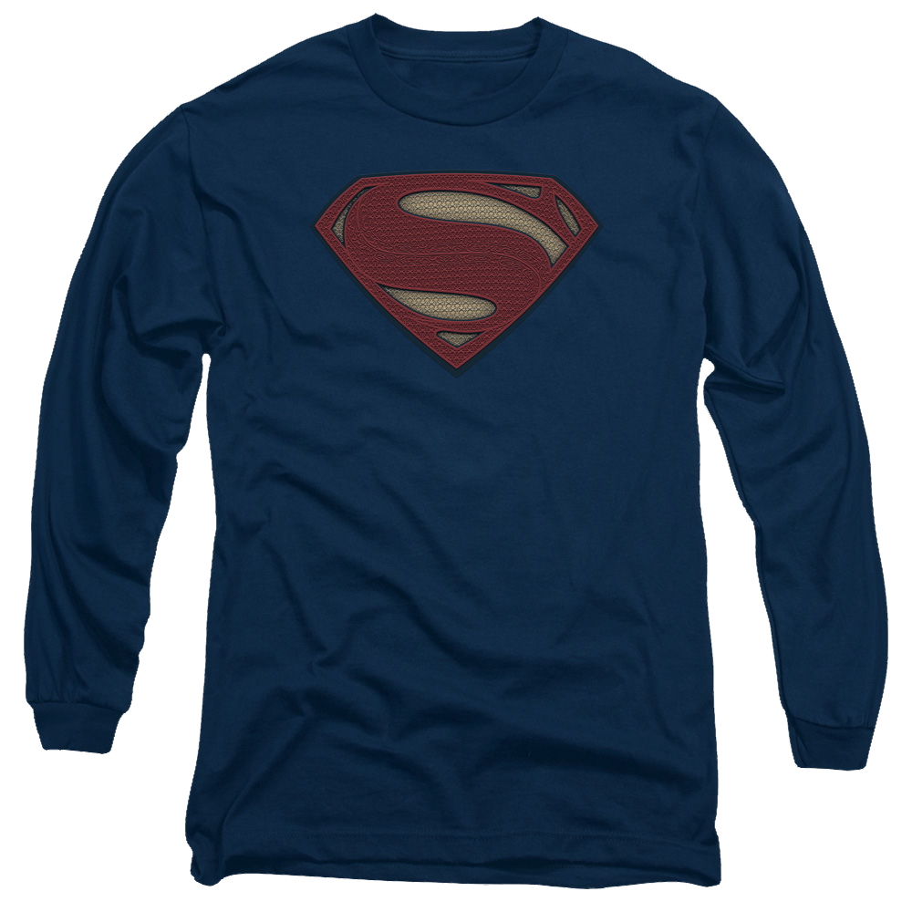 Batman v Superman Super Movie Logo - Men's Long Sleeve T-Shirt Style002