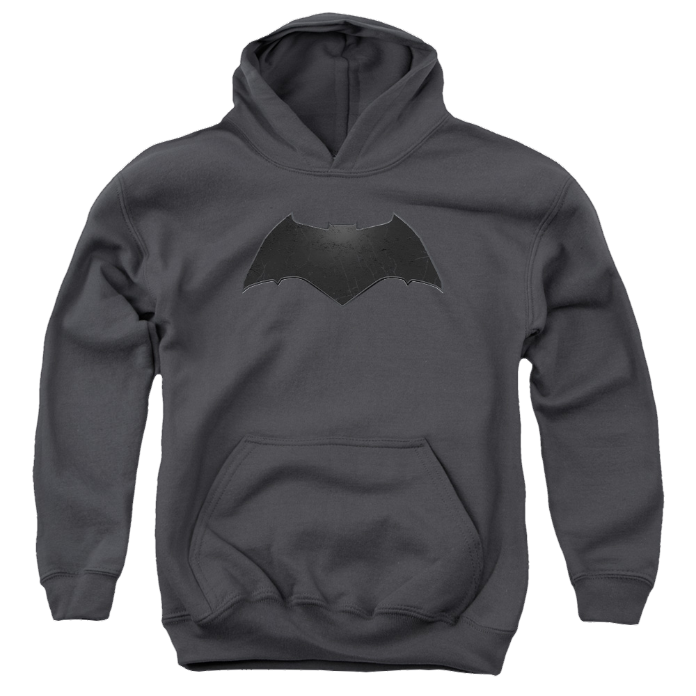 Batman v Superman Beveled Bat Logo - Youth Hoodie Style002