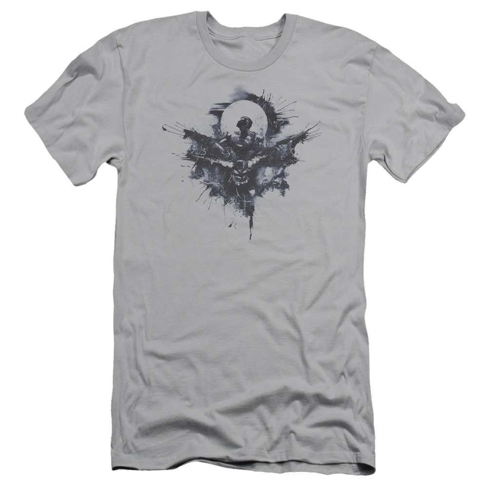 Batman v Superman Splatter - Men's Slim Fit T-Shirt