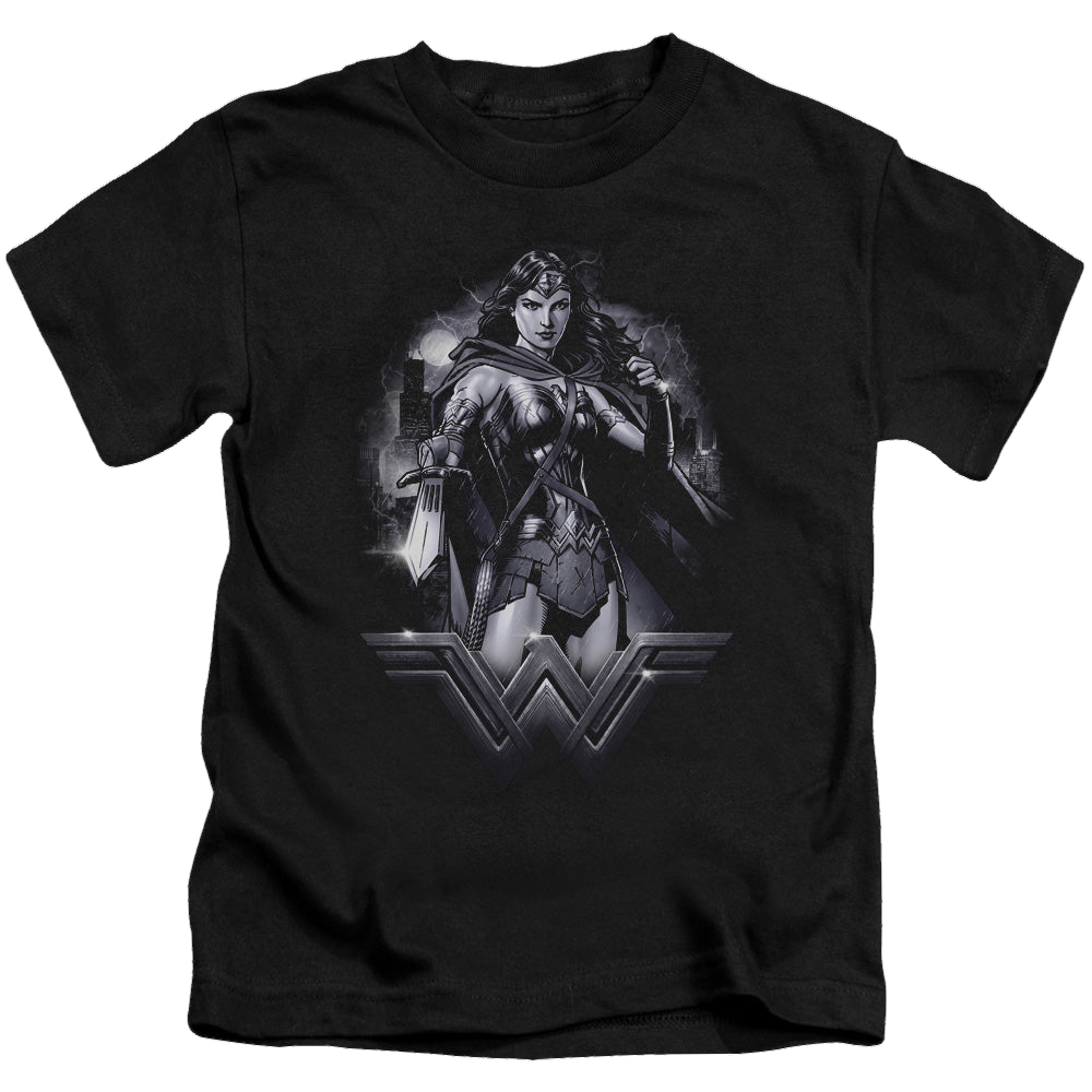 Batman v Superman Rainy Night - Kid's T-Shirt