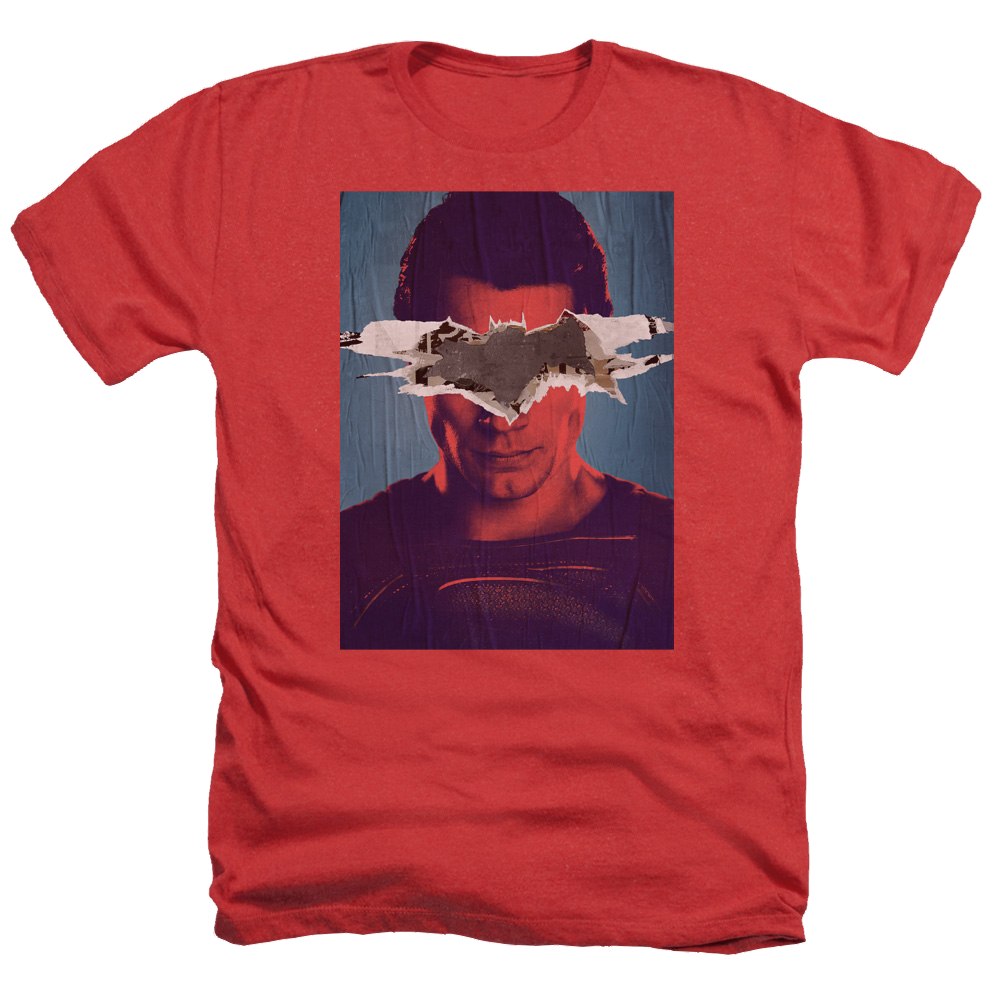 Batman v Superman Superman Poster - Men's Heather T-Shirt