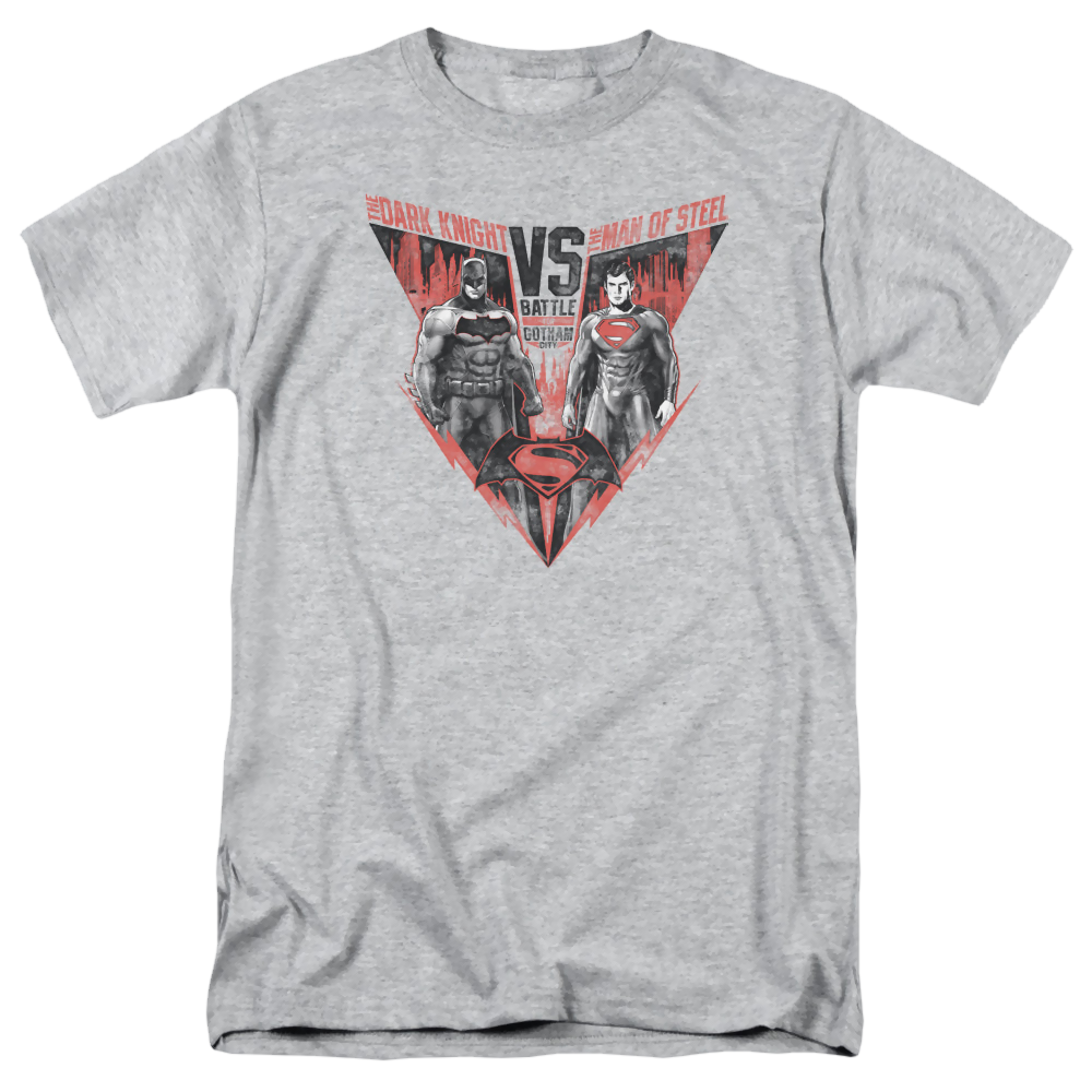 Batman v Superman Batlle For Gotham - Men's Regular Fit T-Shirt