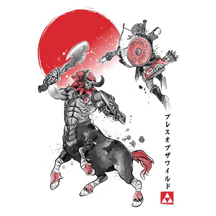 Battle in Death Mountain - 3/4 Sleeve Raglan T-Shirt