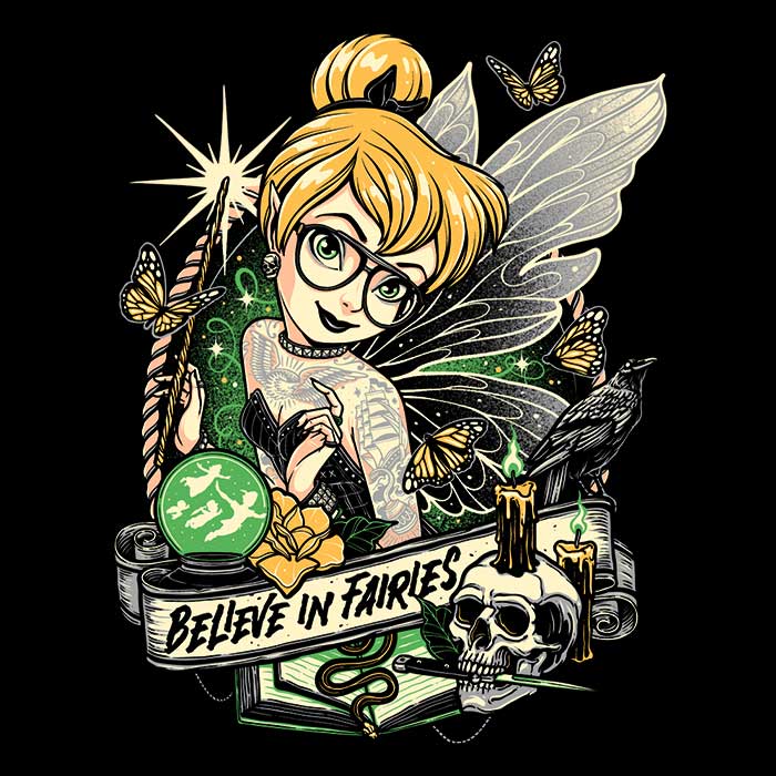 Believe in Fairies - Long Sleeve T-Shirt