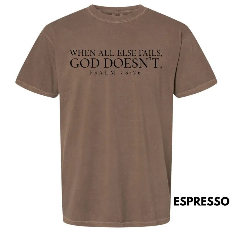 Black Psalm 73 Comfort Colors T-Shirt 'NLB'