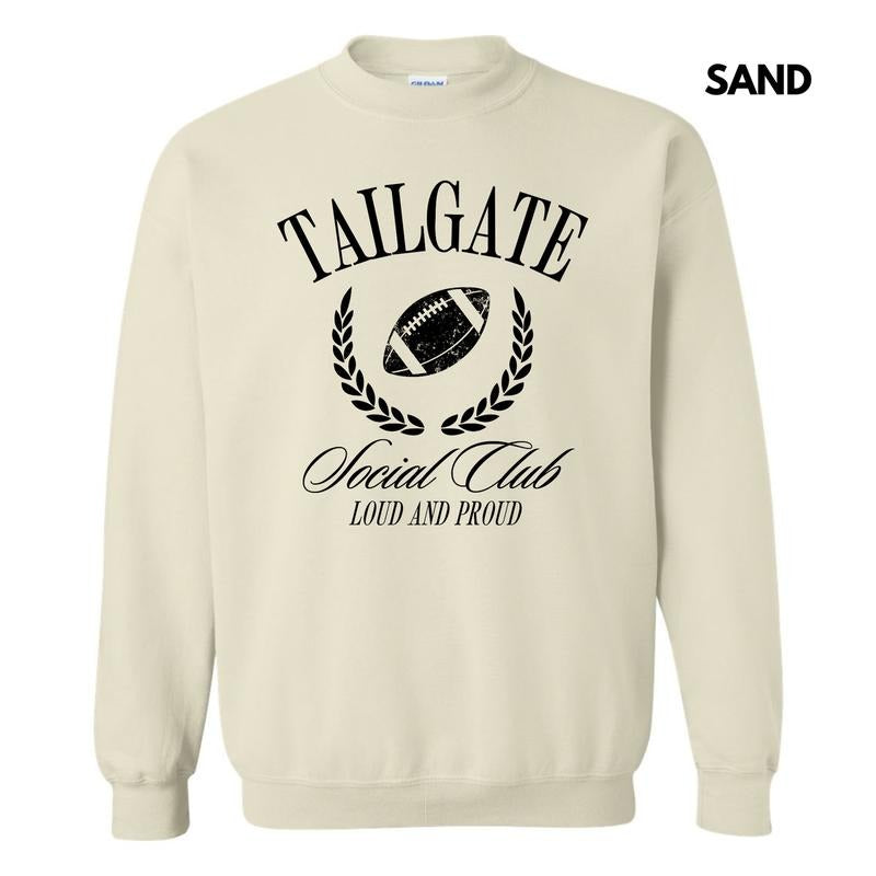 Black Tailgate Social Club Sweatshirt 'NLB'
