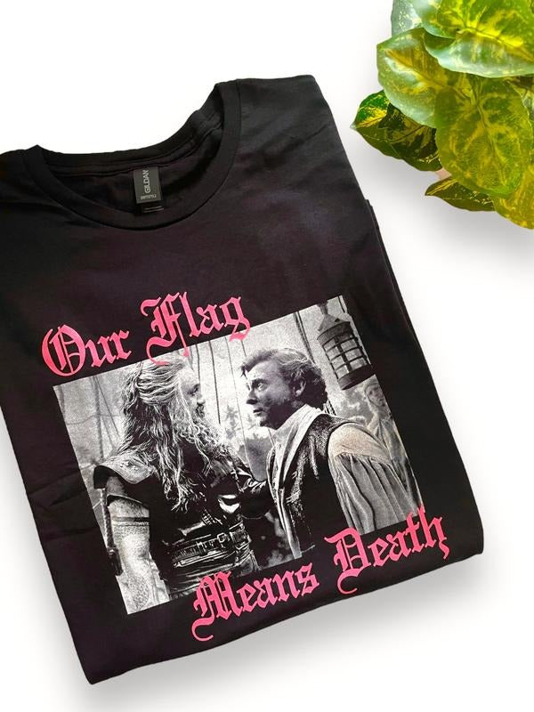 Blackbeard and Stede, Our Flag Means Death, unisex shirt.