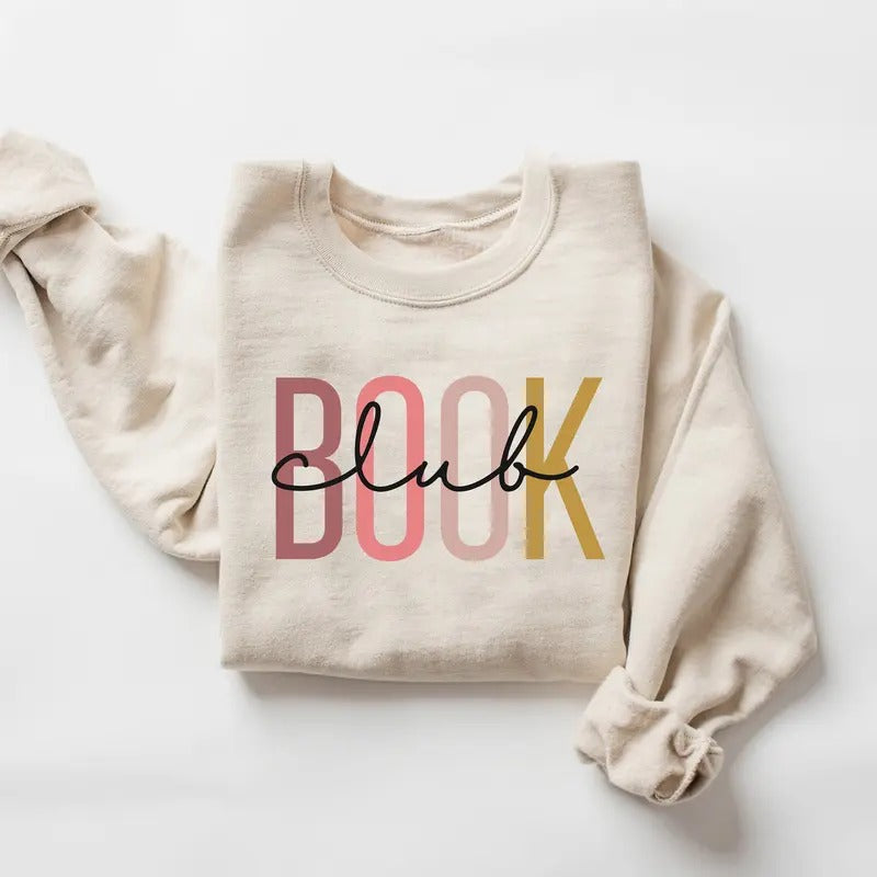 Book Club Sweatshirt, Bookish Sweatshirt, Booktrovert Shirt, Book Nerd, Book Lover Sweater, Reading Book Sweatshirt, Bookish Gift, Librarian Sweatshirt, Reading Shirt