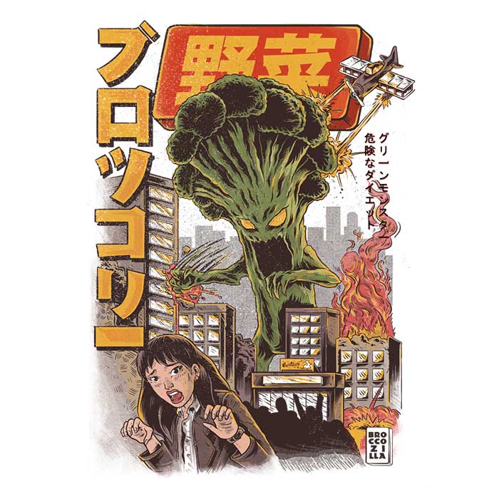Broccozilla - Hoodie