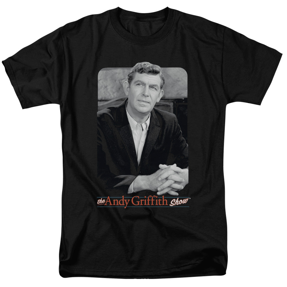Andy Griffith Classic Andy Mens T Shirt Black
