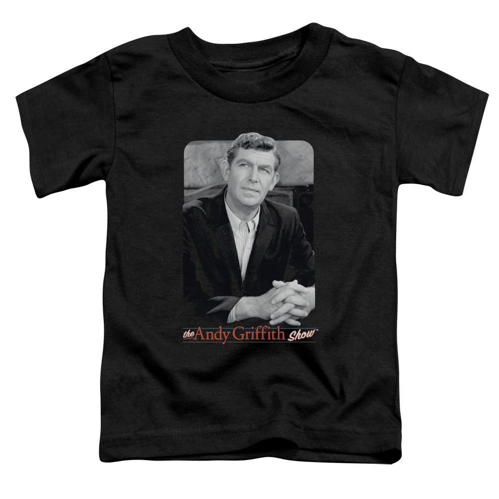 Andy Griffith Classic Andy Toddler Kids Youth T Shirt Black