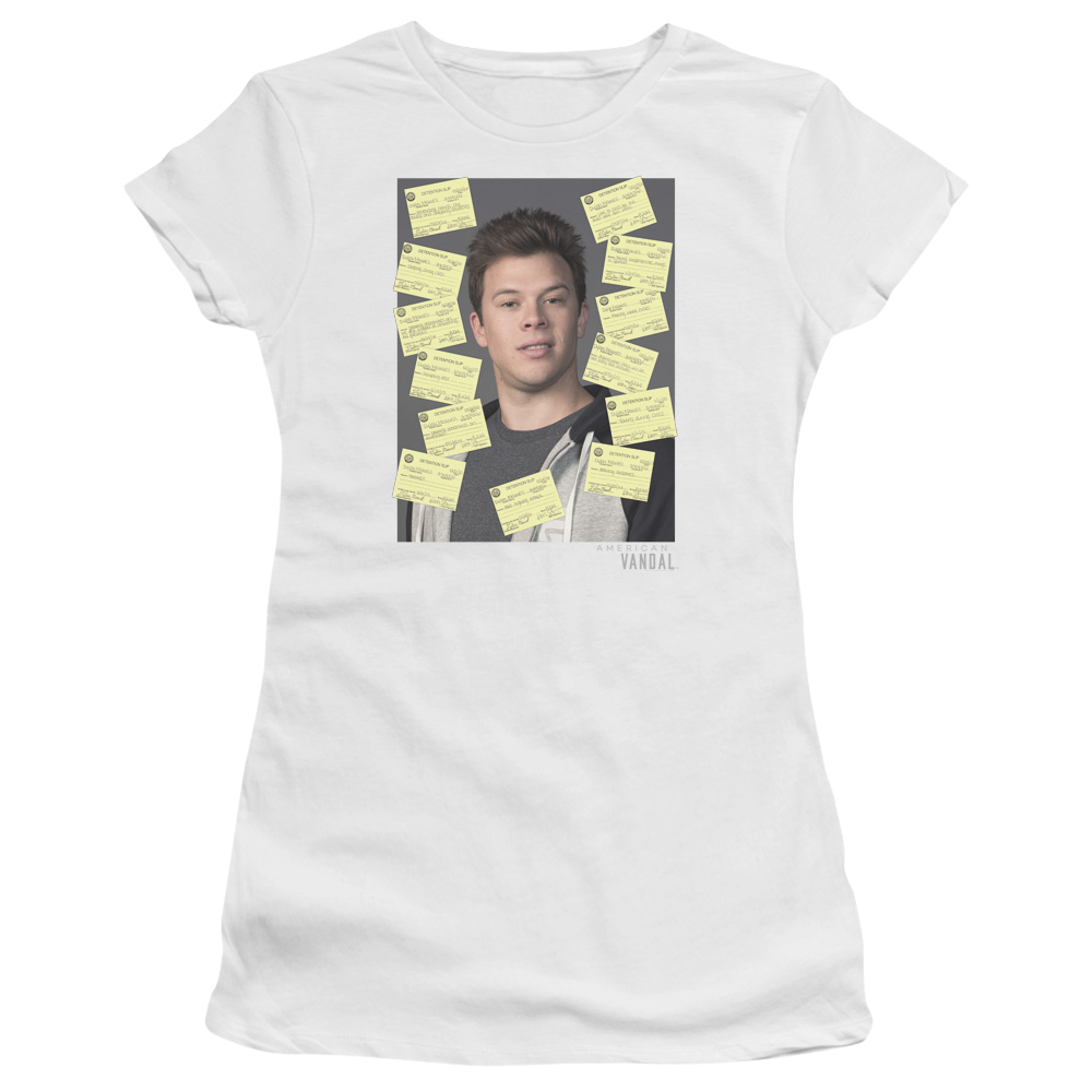 American Vandal Detention - Juniors T-Shirt