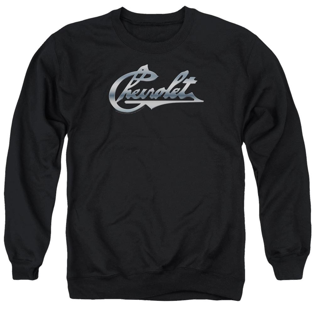 Chevrolet Chrome Vintage Chevy Bowtie - Men's Crewneck Sweatshirt