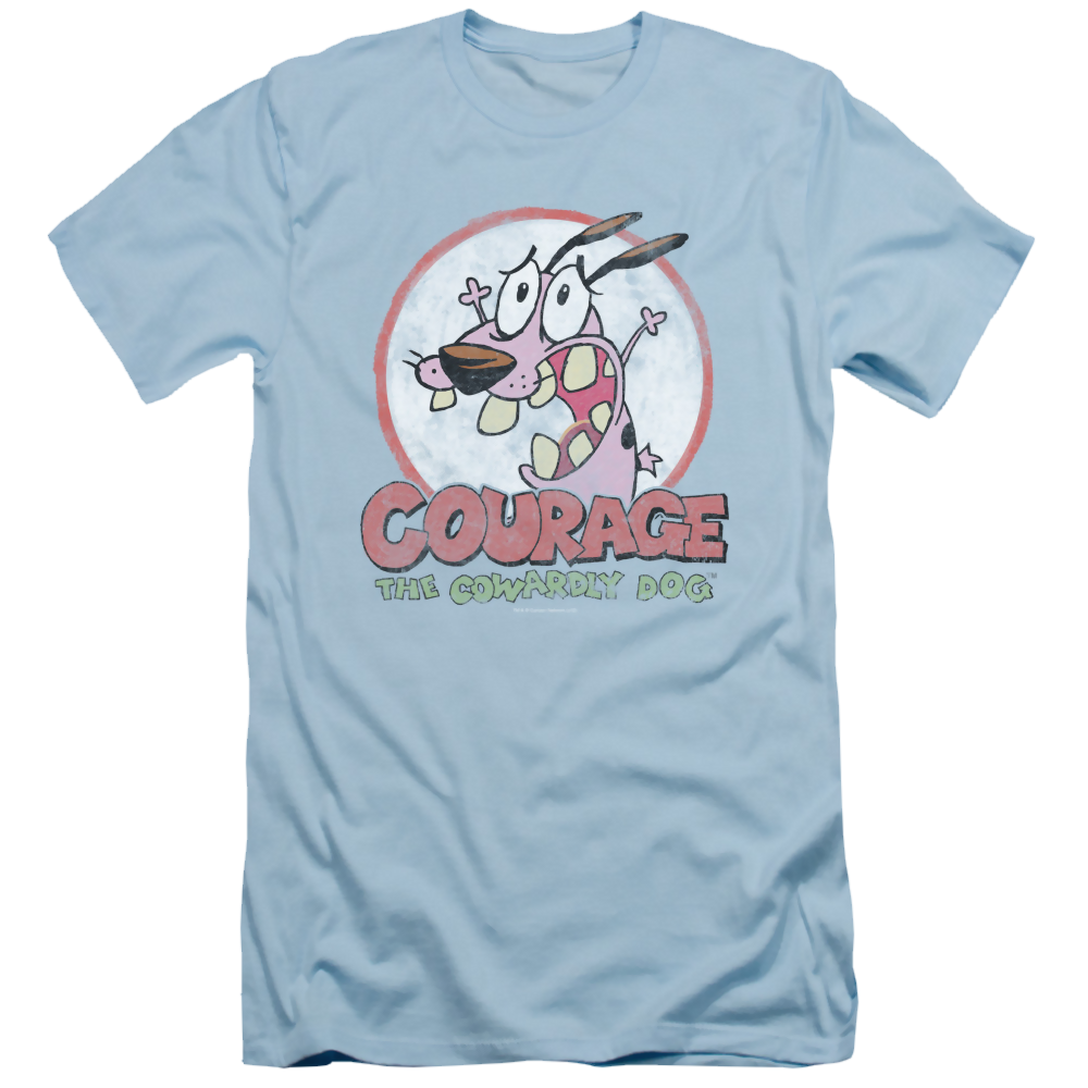 Courage The Cowardly Dog Vintage Courage - Men's Slim Fit T-Shirt