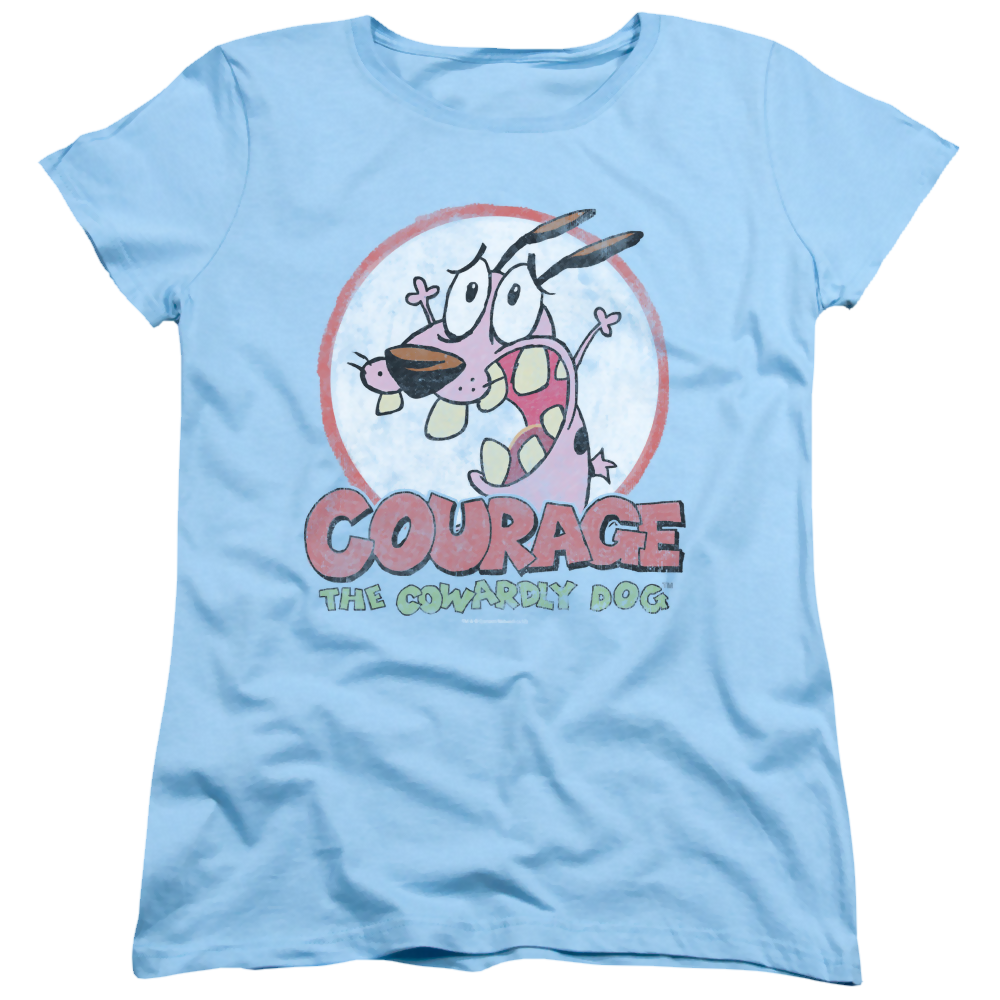 Courage The Cowardly Dog Vintage Courage - Women's T-Shirt