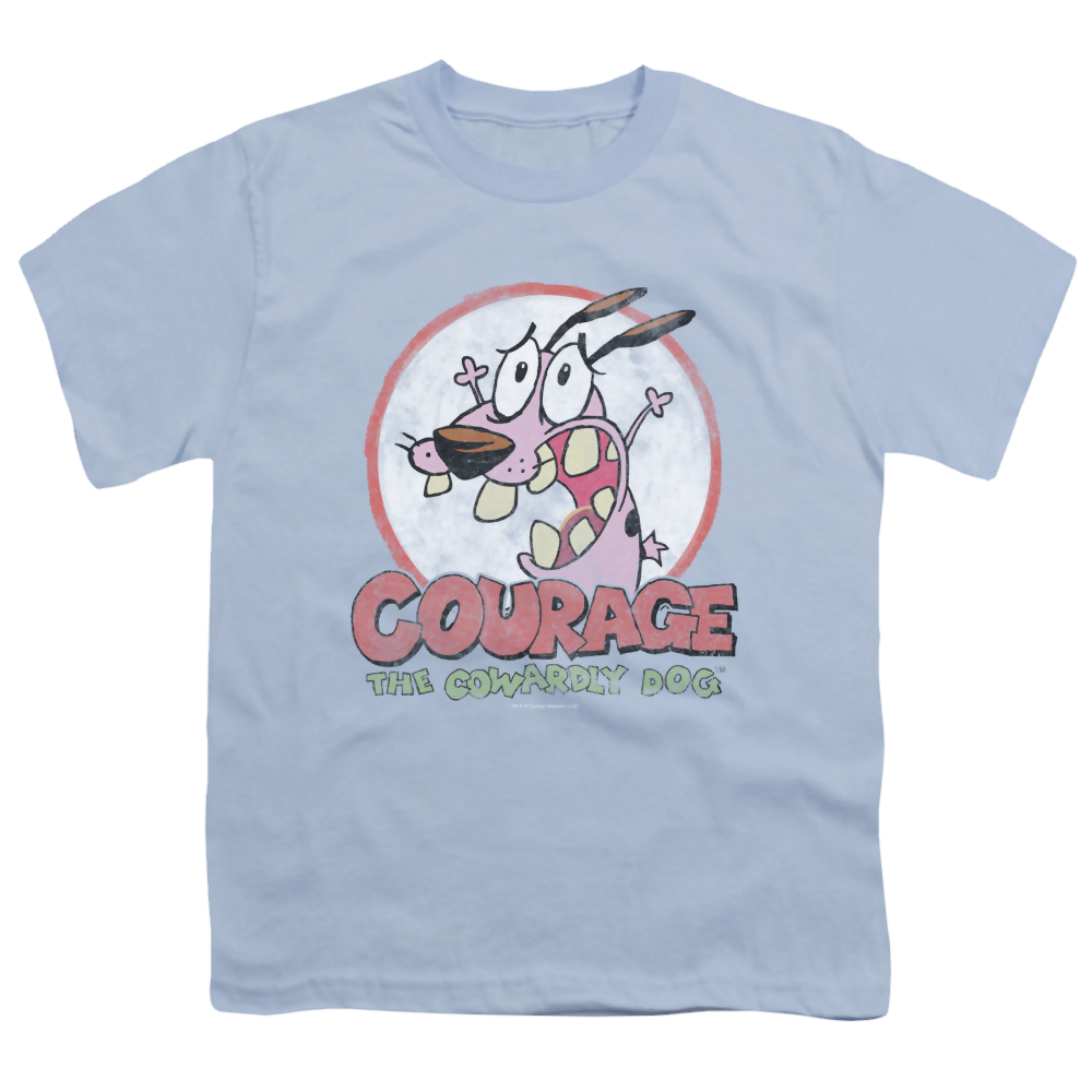 Courage the Cowardly Dog Vintage Courage - Youth T-Shirt