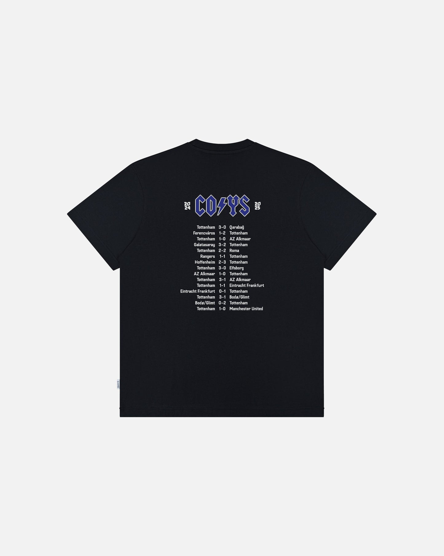 COYS European Tour 24-25 Tee