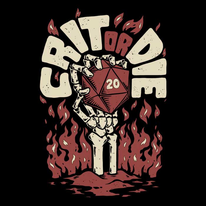 Crit or Die - Hoodie