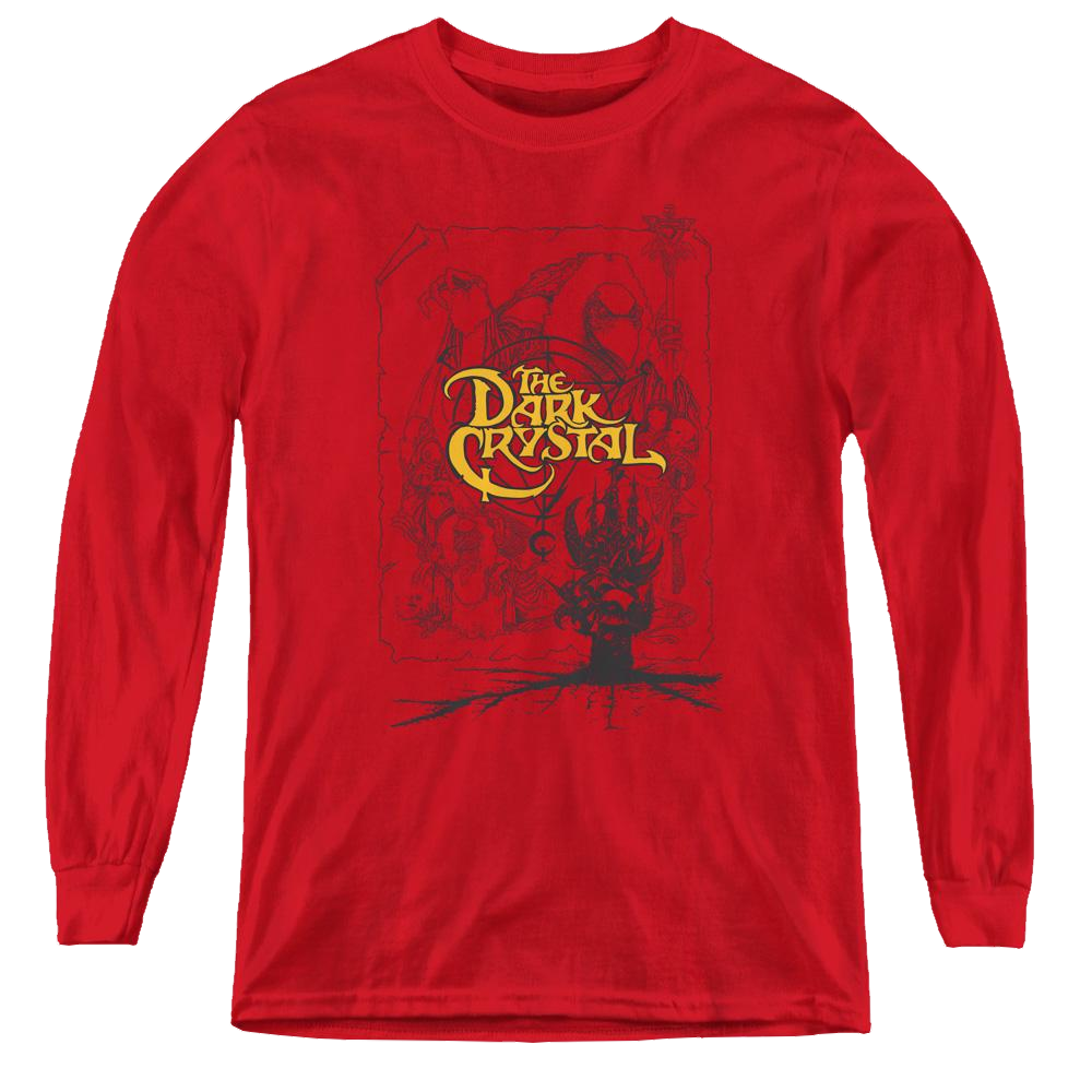 Dark Crystal, The Poster Lines - Youth Long Sleeve T-Shirt
