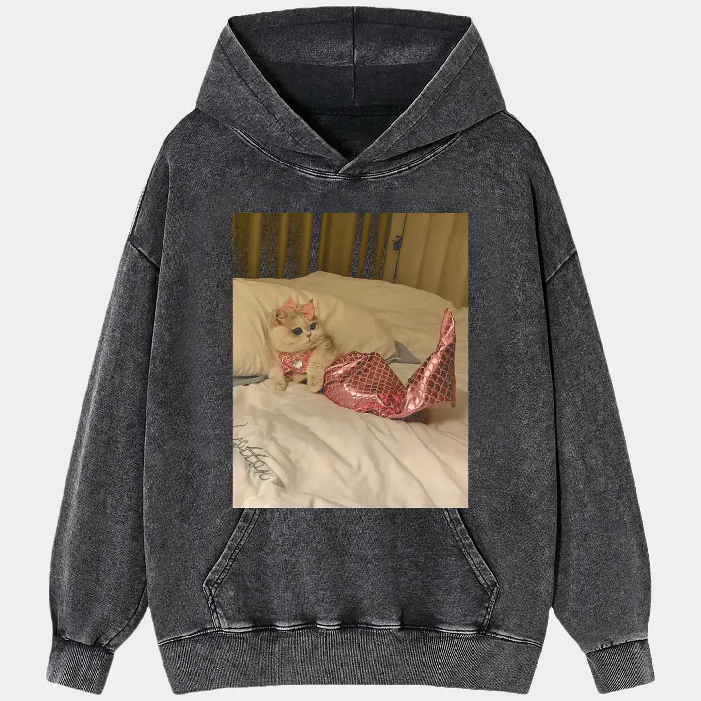 FUNNY MEOWMAID TEE