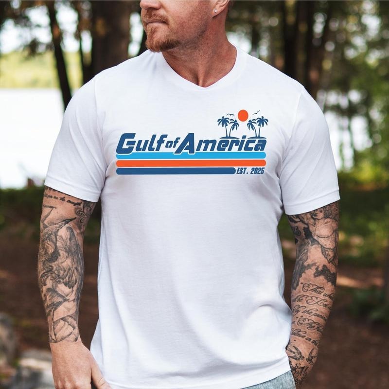 Gulf of America Est 2025 Shirt, Gulf Coast, Cruise Shirt, Independence Day, 4th of July Patriotic Shirt, America Gulf Coast T-Shirt