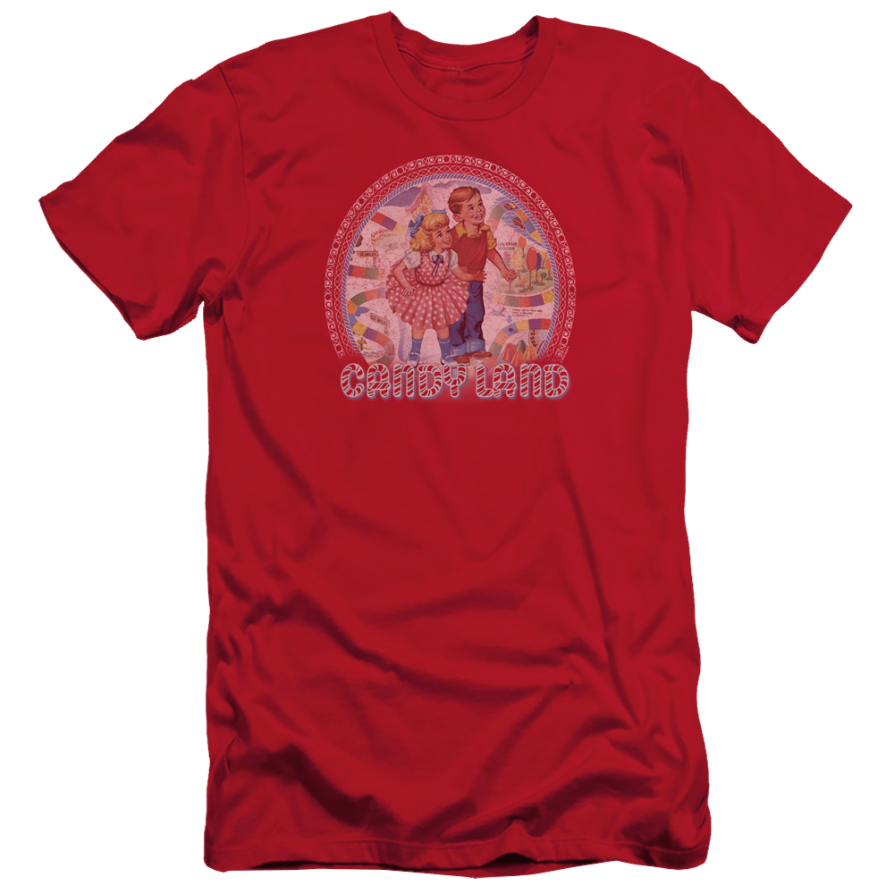 Candy Land Vintage - Men's Slim Fit T-Shirt