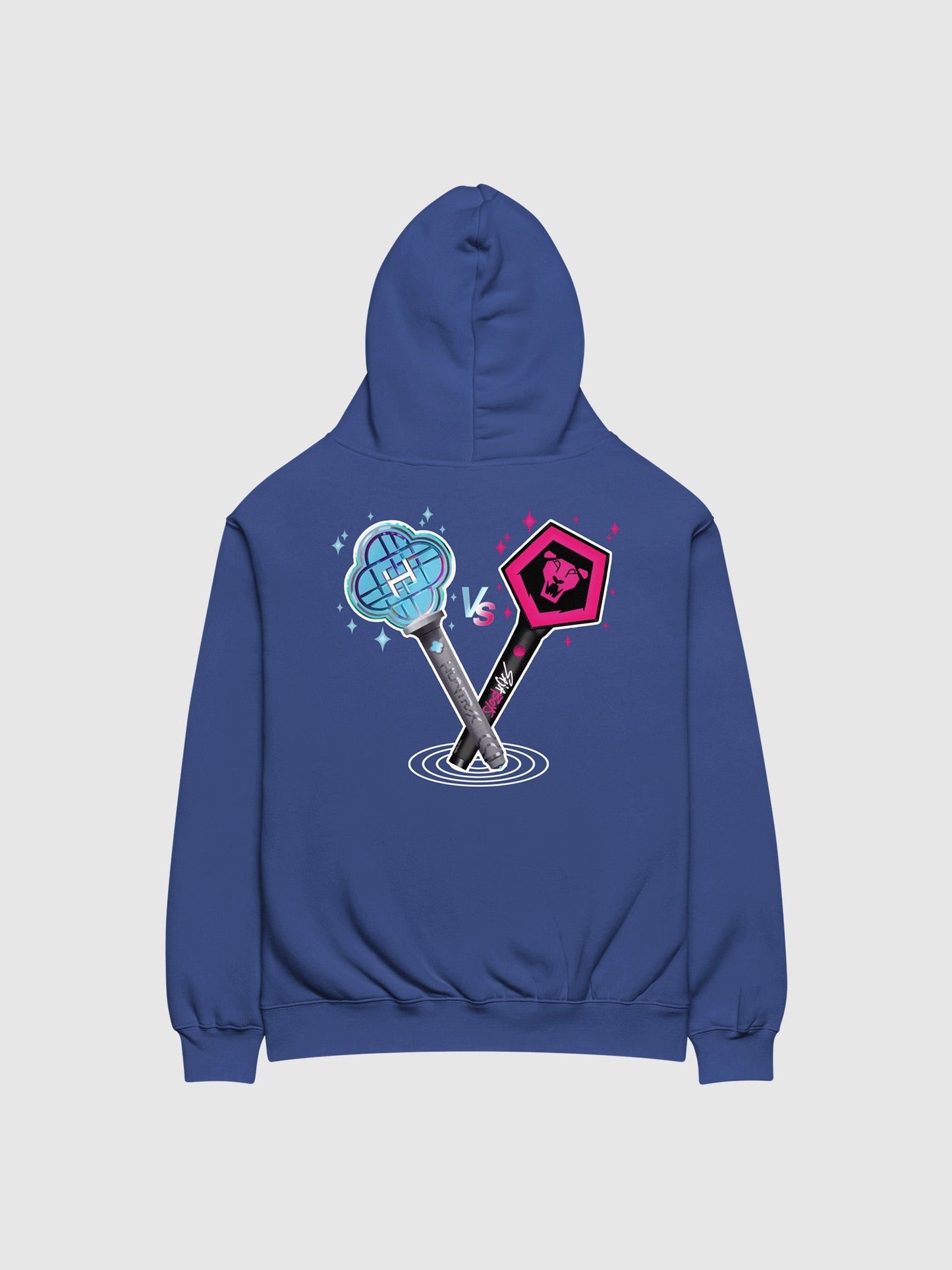 KPop Demon Hunters Light Sticks Oversized Hoodie
