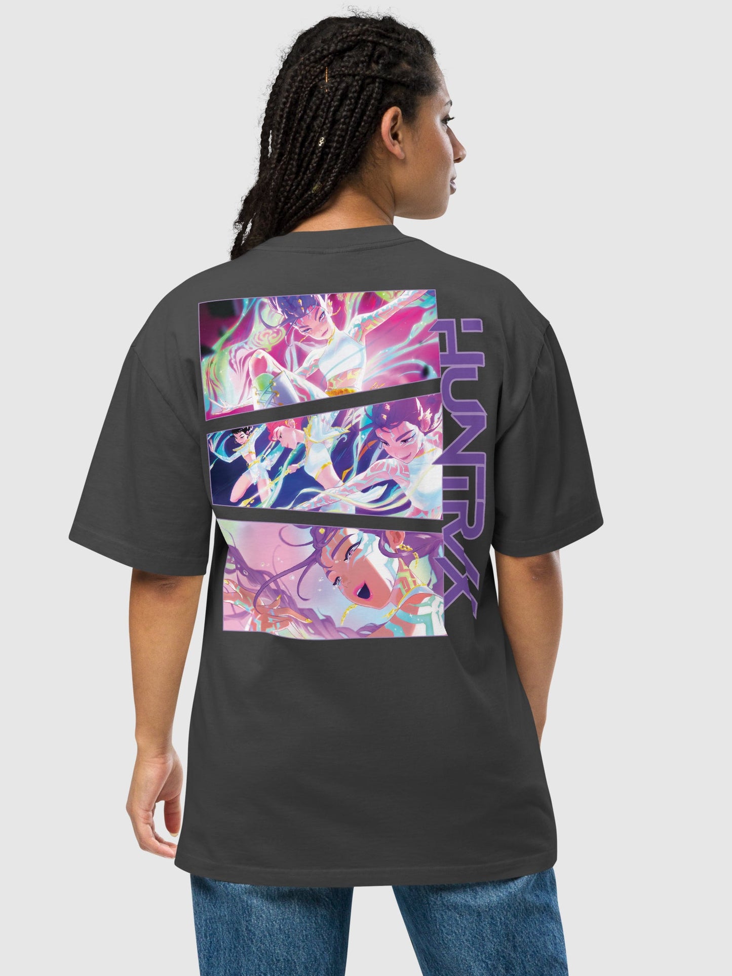 KPop Demon Hunters HUNTR/X Final Battle Oversized T-Shirt