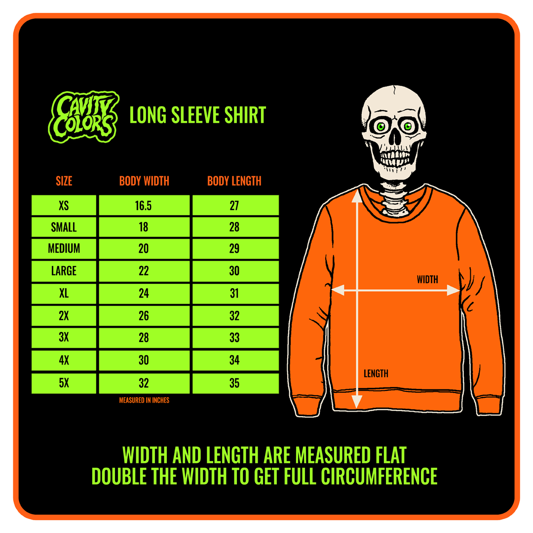 AMERICAN PSYCHO: KNIFE HAPPY - LONG SLEEVE SHIRT