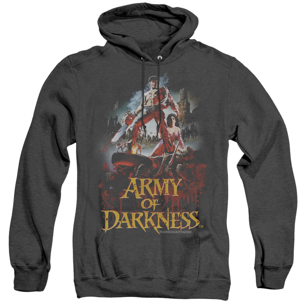Army Of Darkness Army Of Darkness/Bloody Poster - Heather Pullover Hoodie