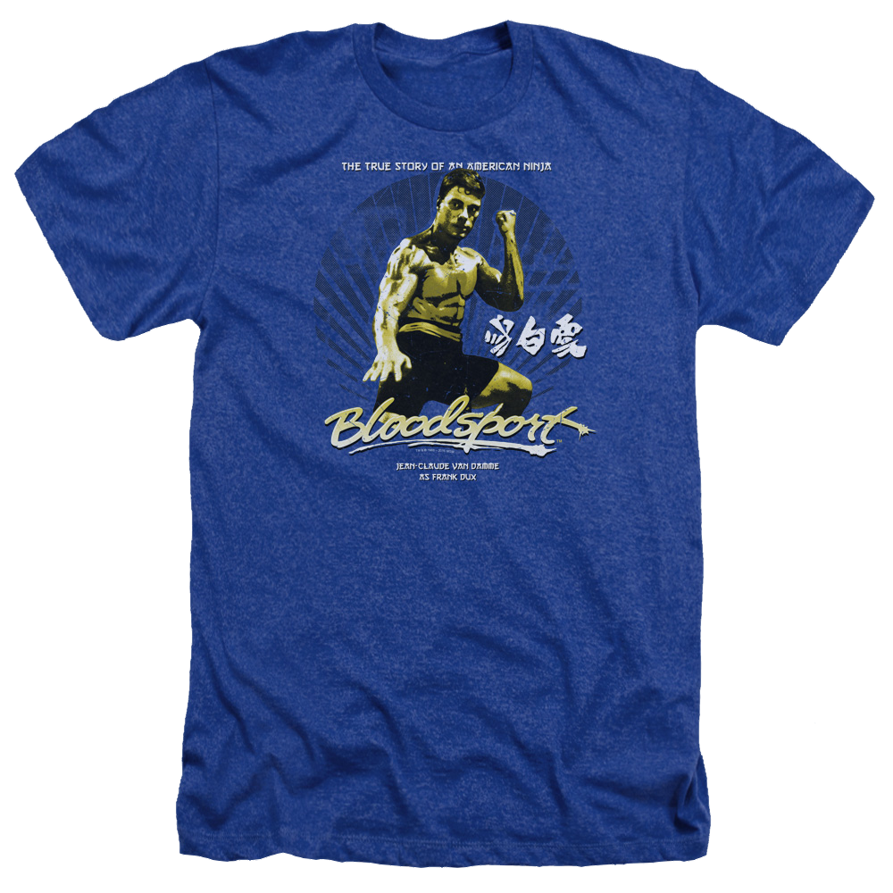 Bloodsport American Ninja - Men's Heather T-Shirt