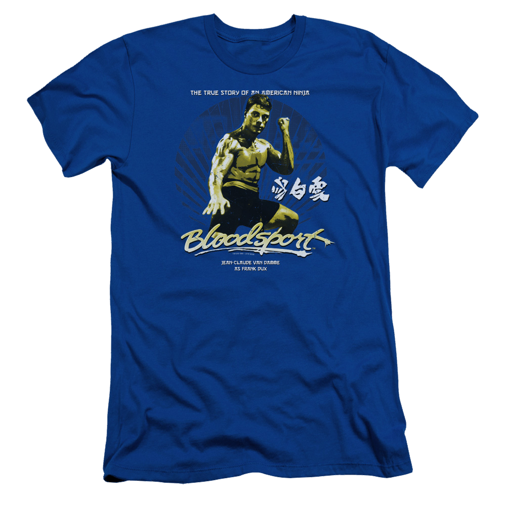 Bloodsport American Ninja - Men's Slim Fit T-Shirt