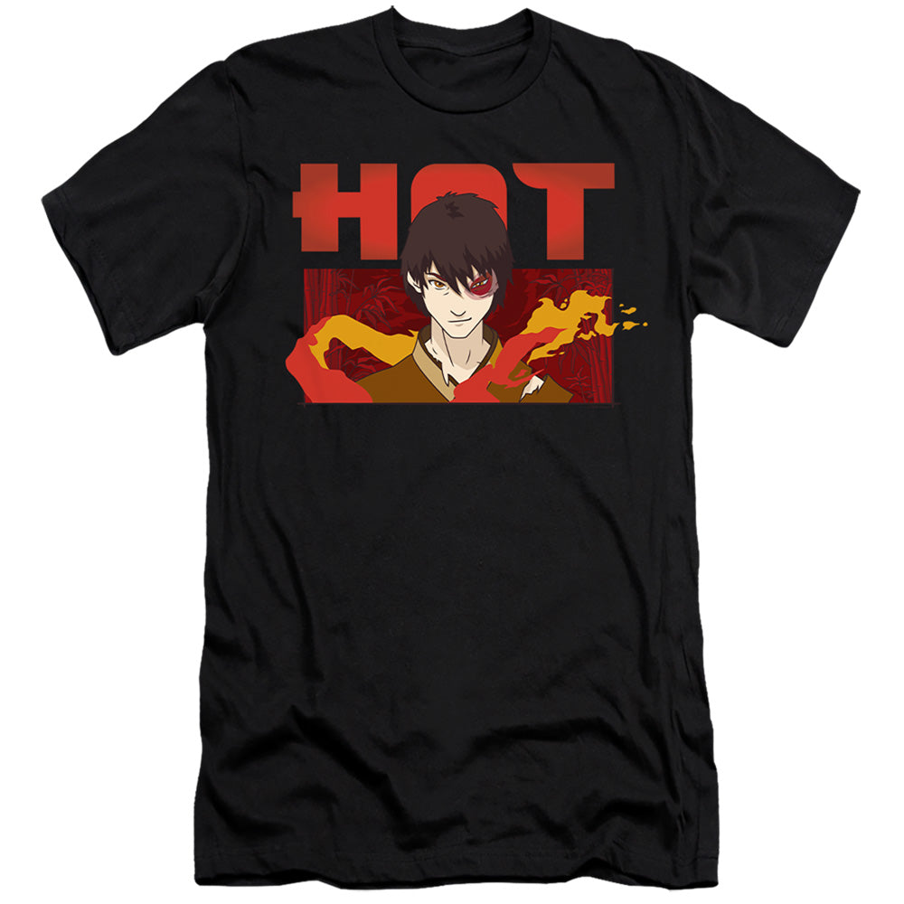 Avatar The Last Airbender Hot Zuko Premium Bella Canvas Slim Fit Mens T Shirt Black