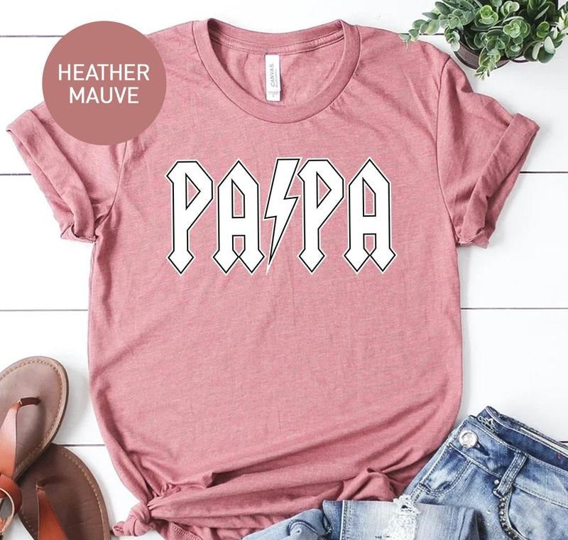PAPA Shirt for Fathers Day Gift, PAPA T-Shirt for Dad, PAPA Gift from Daughter, Fathers Day TShirt for Grandpa, Grandpa Gift for Grandpa
