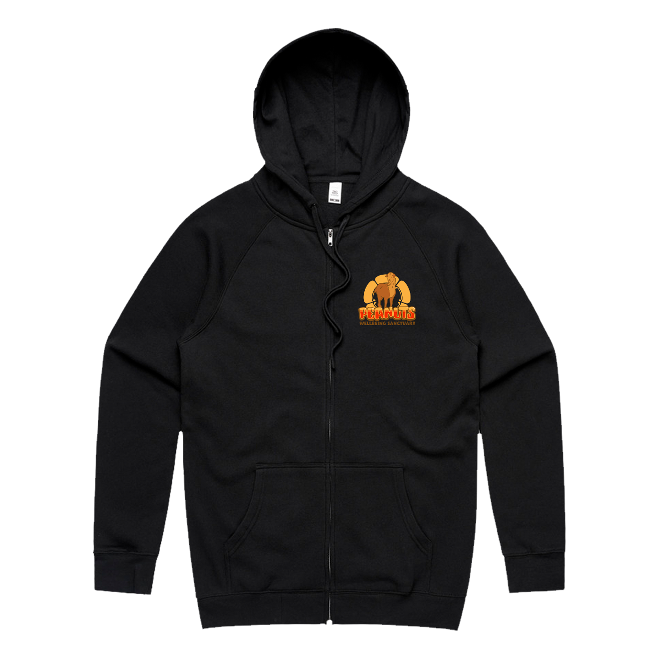 "Peanut Pocket" Zip Hoodie
