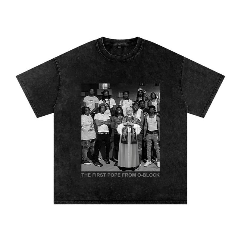 Pope From Oblock Shirt, First American Pope, Pope Pack To da Hood