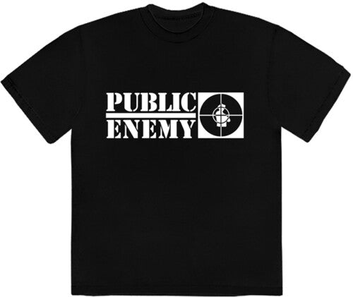- Public Enemy Long Logo Black Unisex Short Sleeve Mens T Shirt 2XL Mens T Shirt Mens T Shirt
