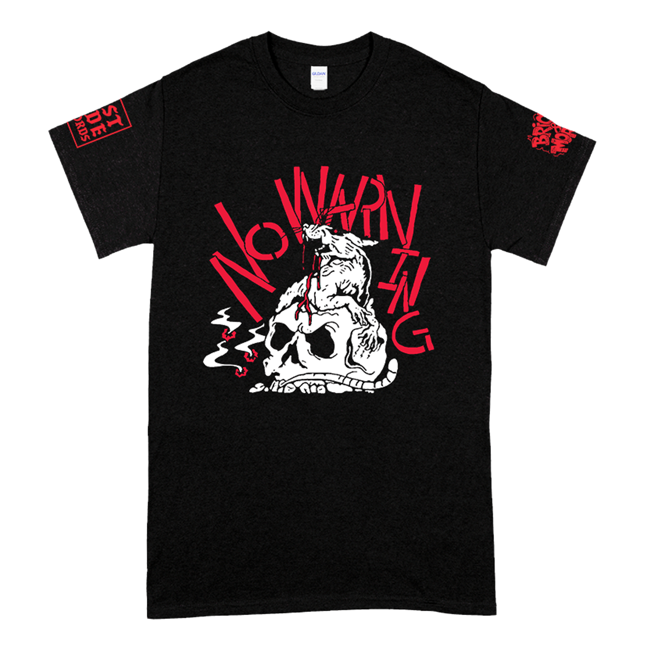 "Rat Skull" T-Shirt (Black)