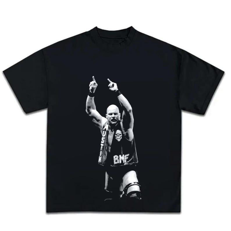 Retro 90s St0ne C0ld Steve T-shirt, Unisex T-Shirt, Wrestling Legend Tee, Unisex Tee, Champion Tee